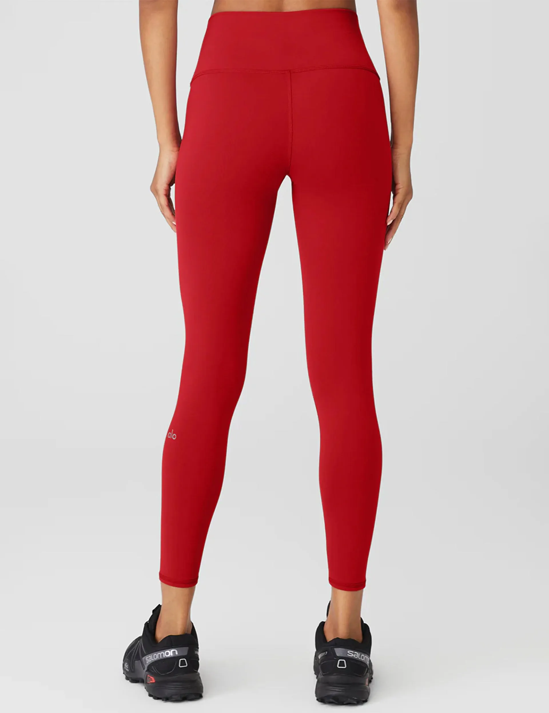 7/8 High Waisted Airbrush Legging - Classic Red