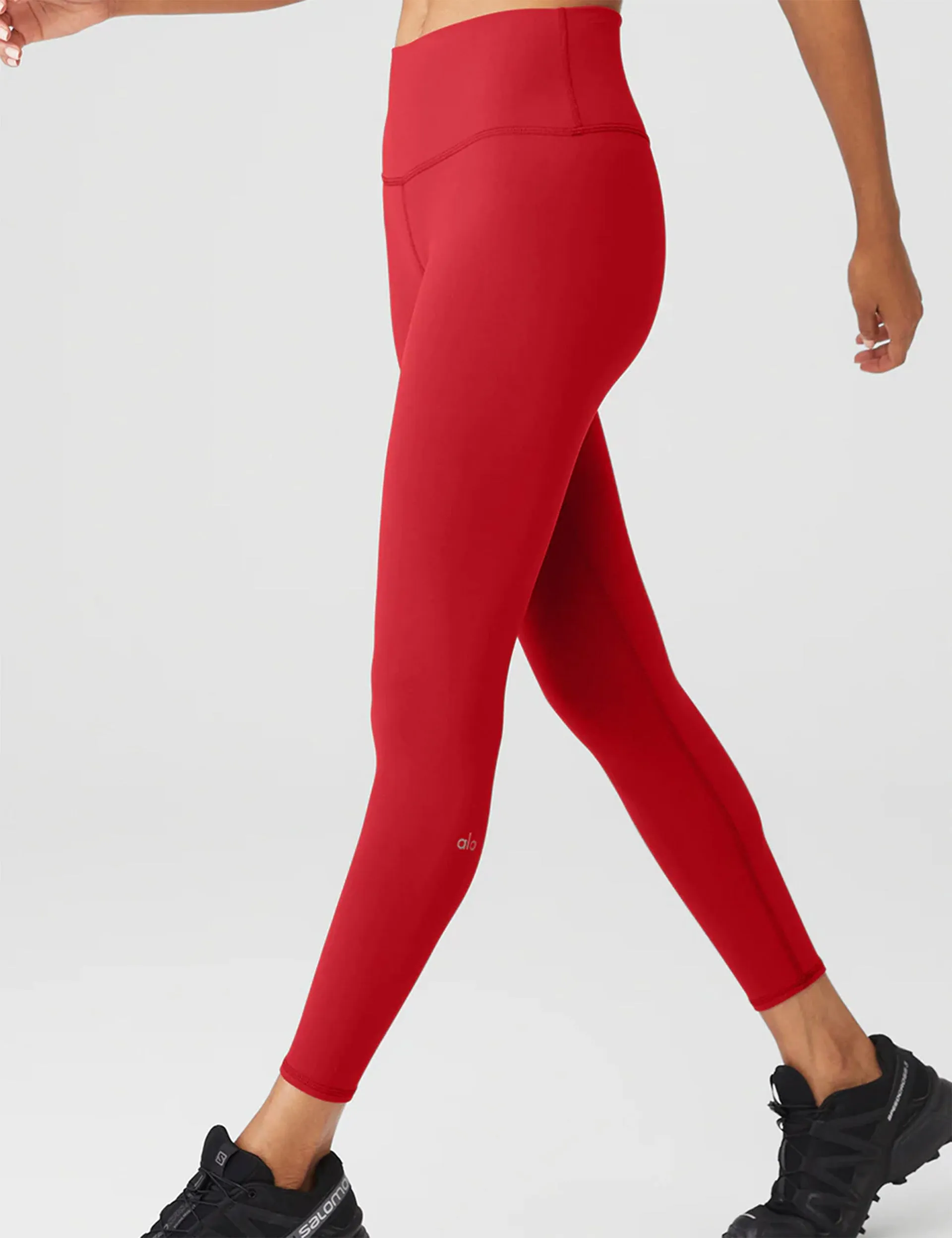 7/8 High Waisted Airbrush Legging - Classic Red