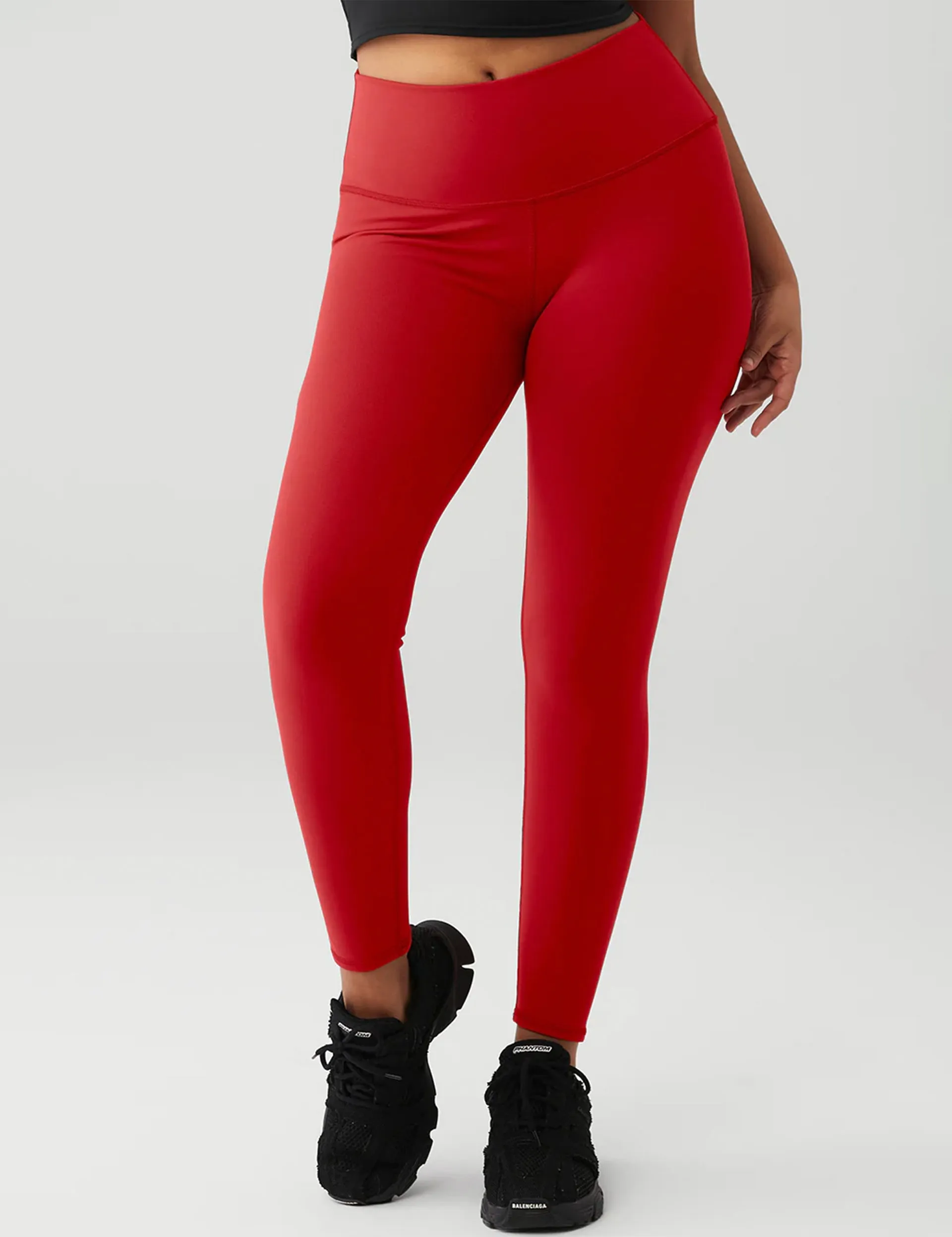 7/8 High Waisted Airbrush Legging - Classic Red