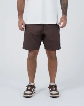 Casual Gi Shorts - Brown