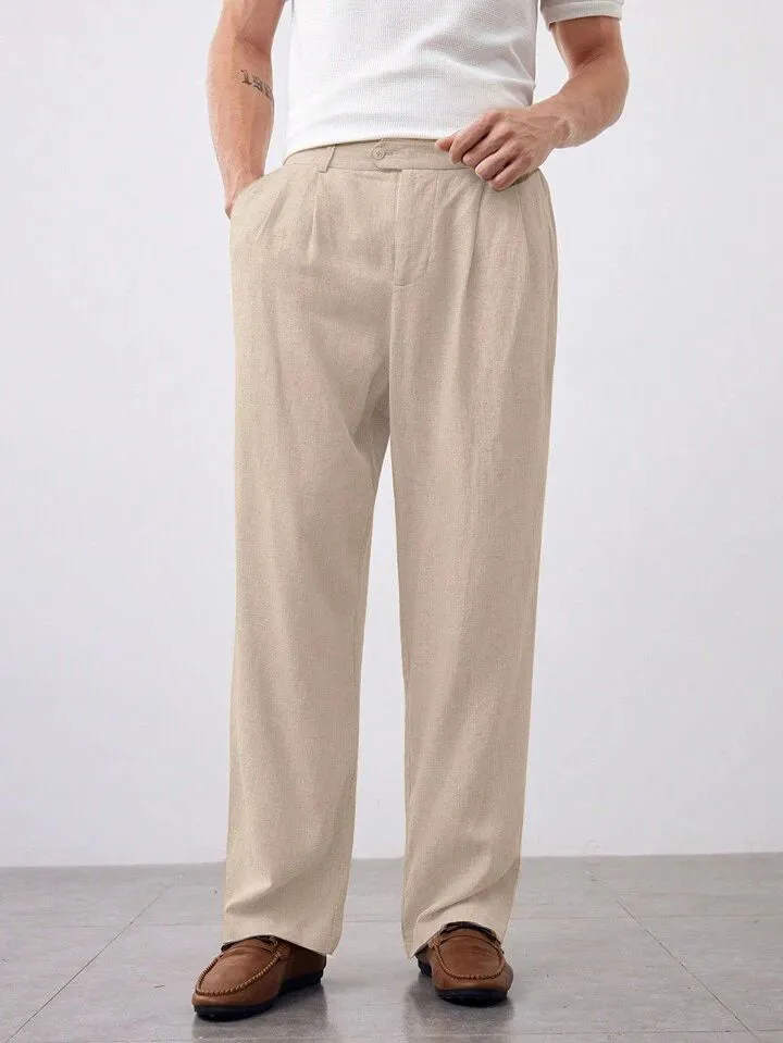 Casual Korean Linen Pants