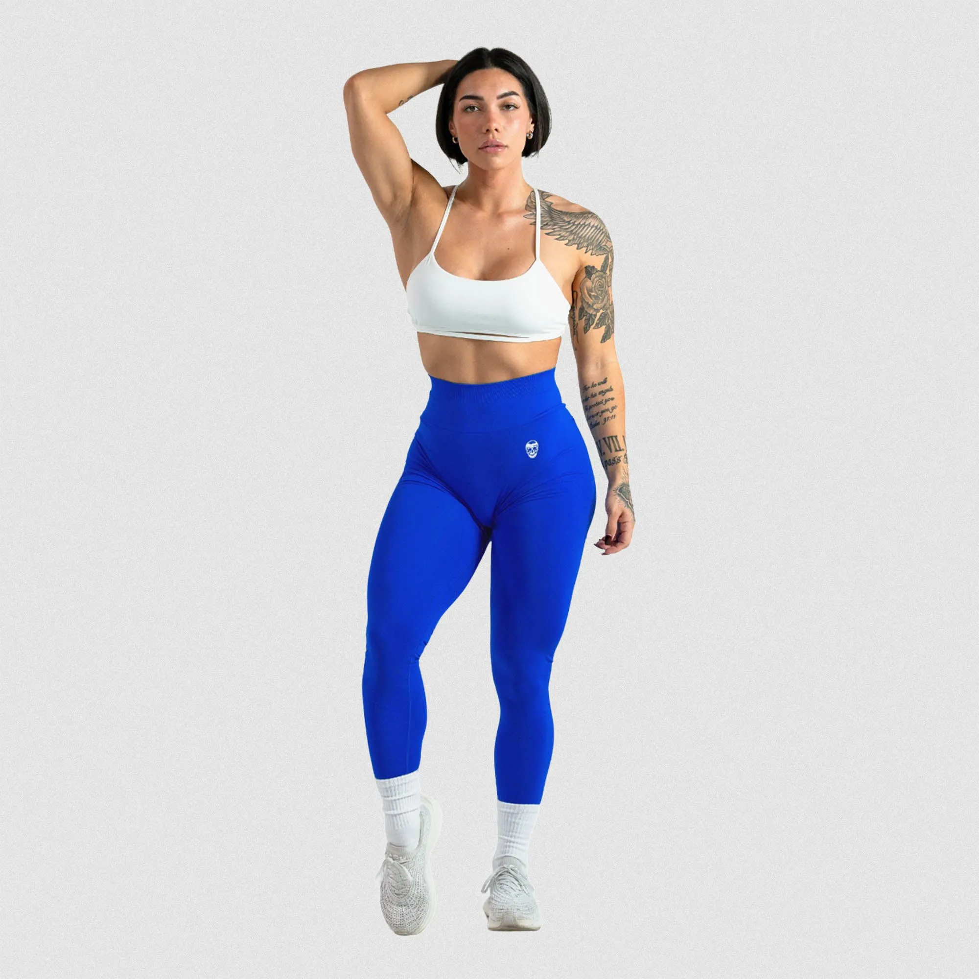 Infinity Leggings - Electric Blue