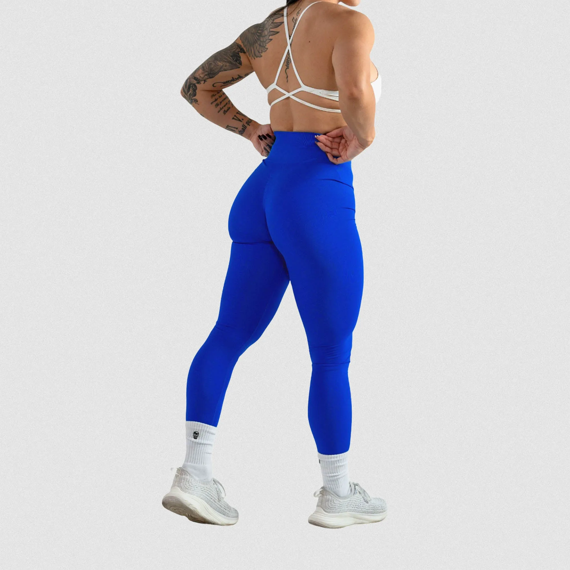 Infinity Leggings - Electric Blue