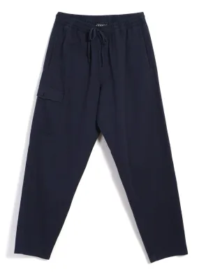 JIMMY | Casual Cargo Drawstring Pants | Navy