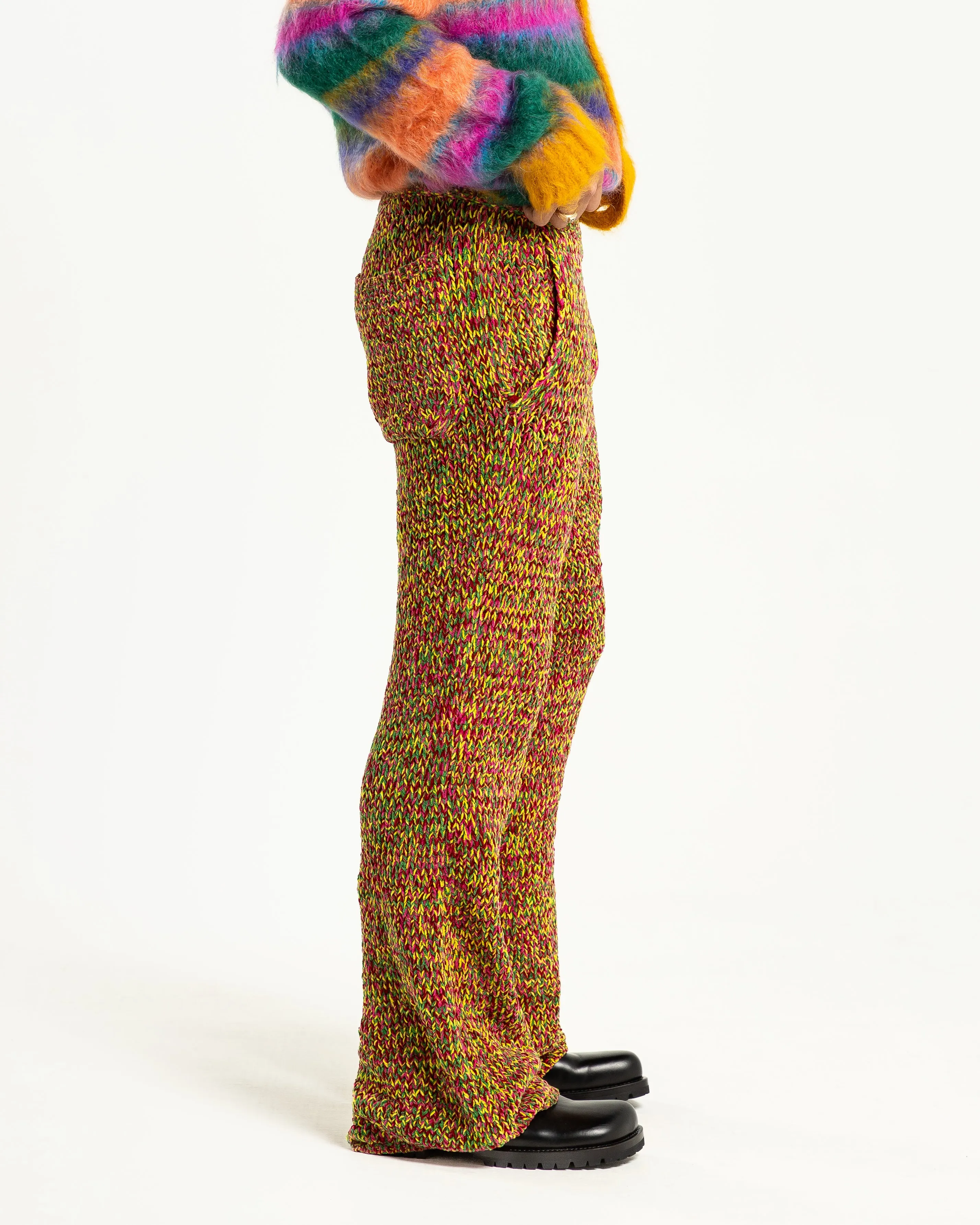 Knit Lounge Pant in Multi