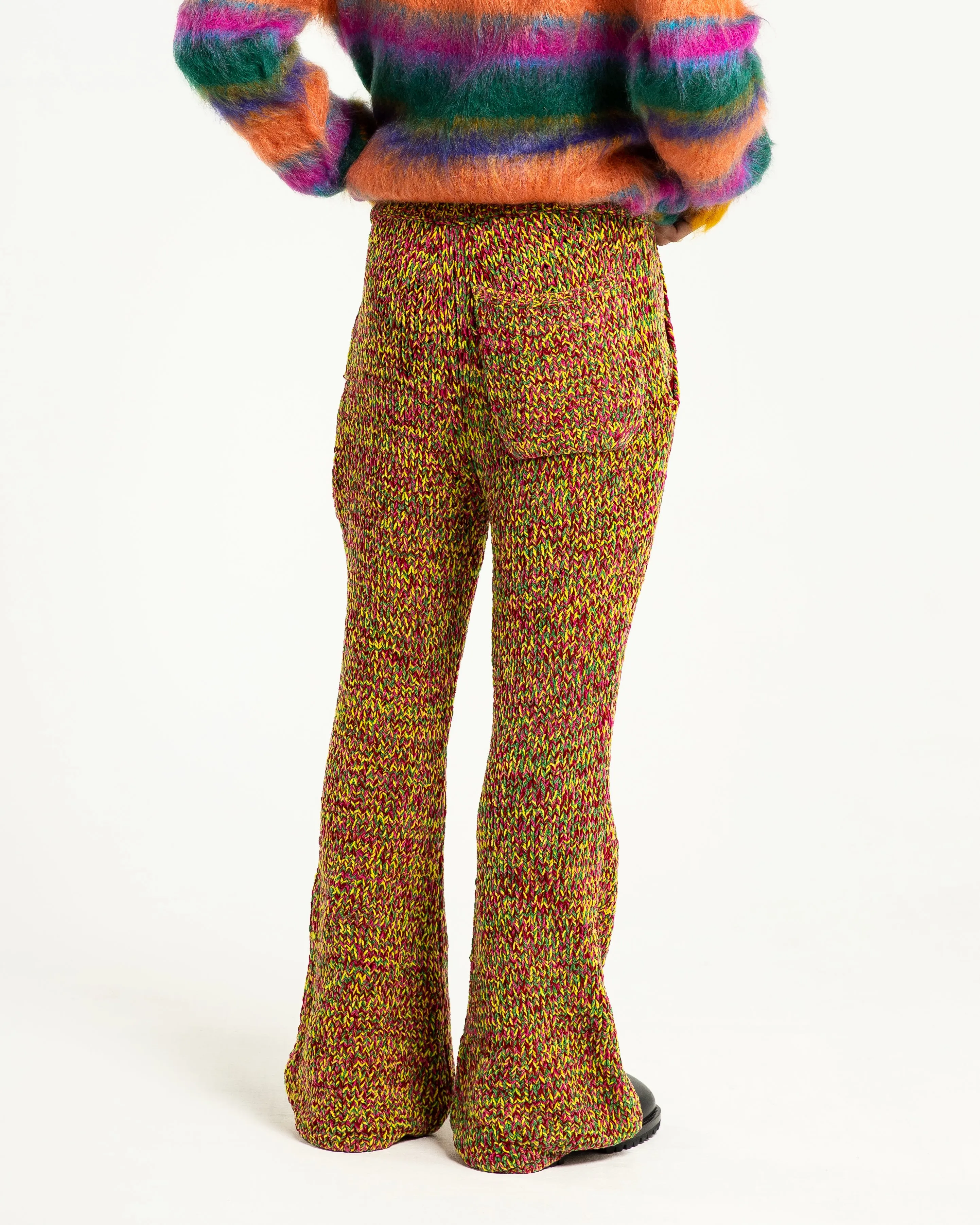 Knit Lounge Pant in Multi