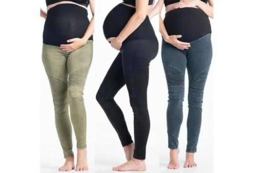 Maternity Jeans Casual Pregnancy Denim Pants Plus Size