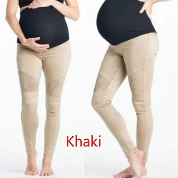 Maternity Jeans Casual Pregnancy Denim Pants Plus Size