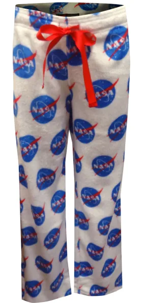 NASA Space Logo Super Soft Plush Loungepants