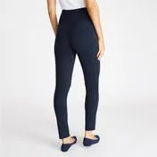 Navy Ponte Jeggings