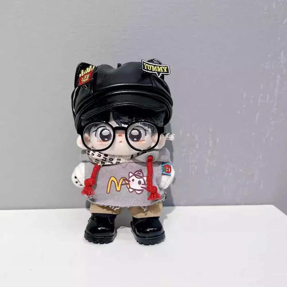 niannyyhouse 10cm 20cm Plush Doll Clothes Hat Hoodie Pants Scarf T-shirt Glasses Shoes Cat Suit Soft Stuffed Toy Dressup