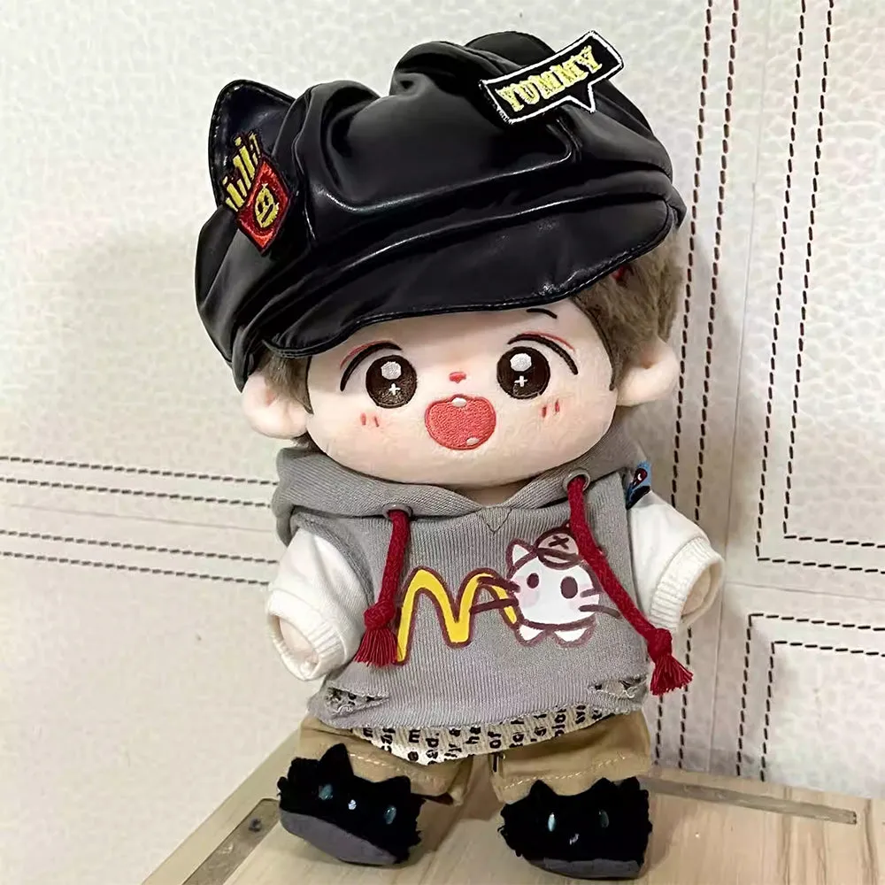 niannyyhouse 10cm 20cm Plush Doll Clothes Hat Hoodie Pants Scarf T-shirt Glasses Shoes Cat Suit Soft Stuffed Toy Dressup