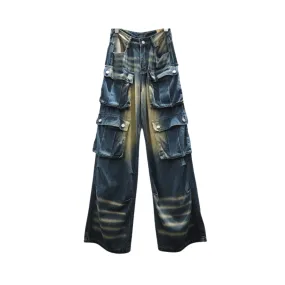 Pre Order:  Distressed Vintage Work Jeans