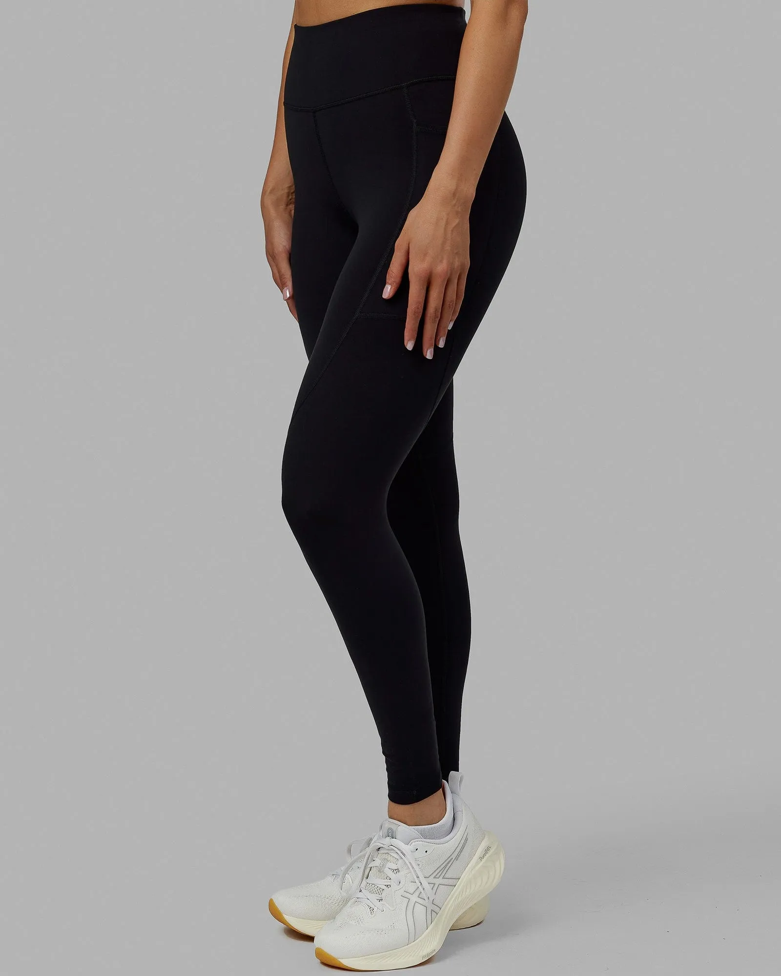 Rep No Logo Full Length Leggings - Black