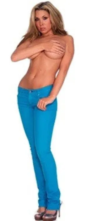 Rich & Skinny Sleek Skinny Jean Teal