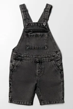 Short Dungaree Dark Grey