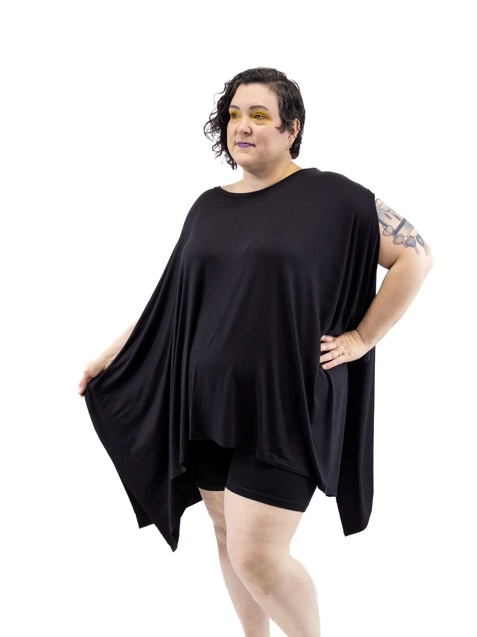 Solid Rhiannon Tunic Top UNISEX- FOXBLOOD