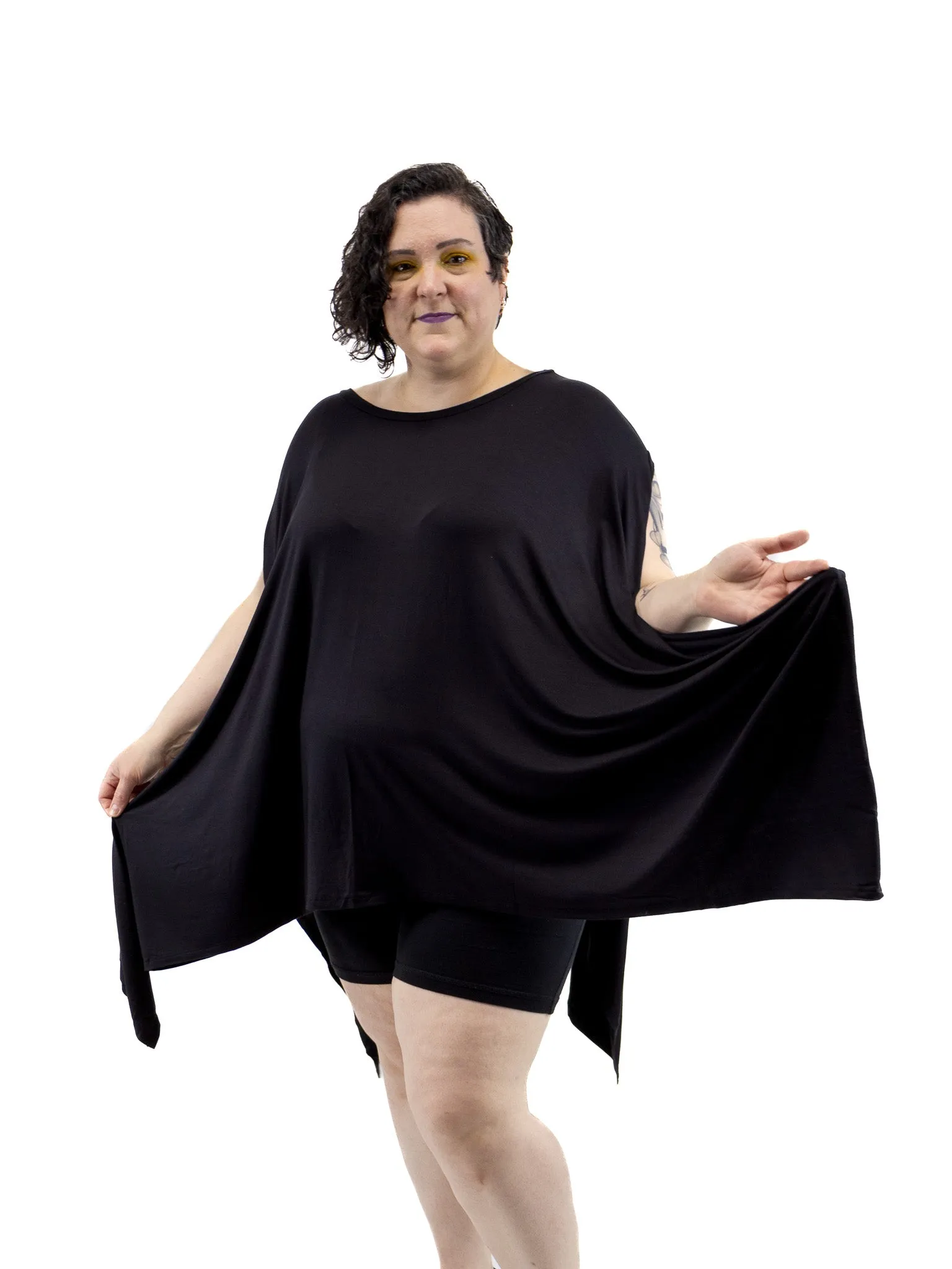 Solid Rhiannon Tunic Top UNISEX- FOXBLOOD