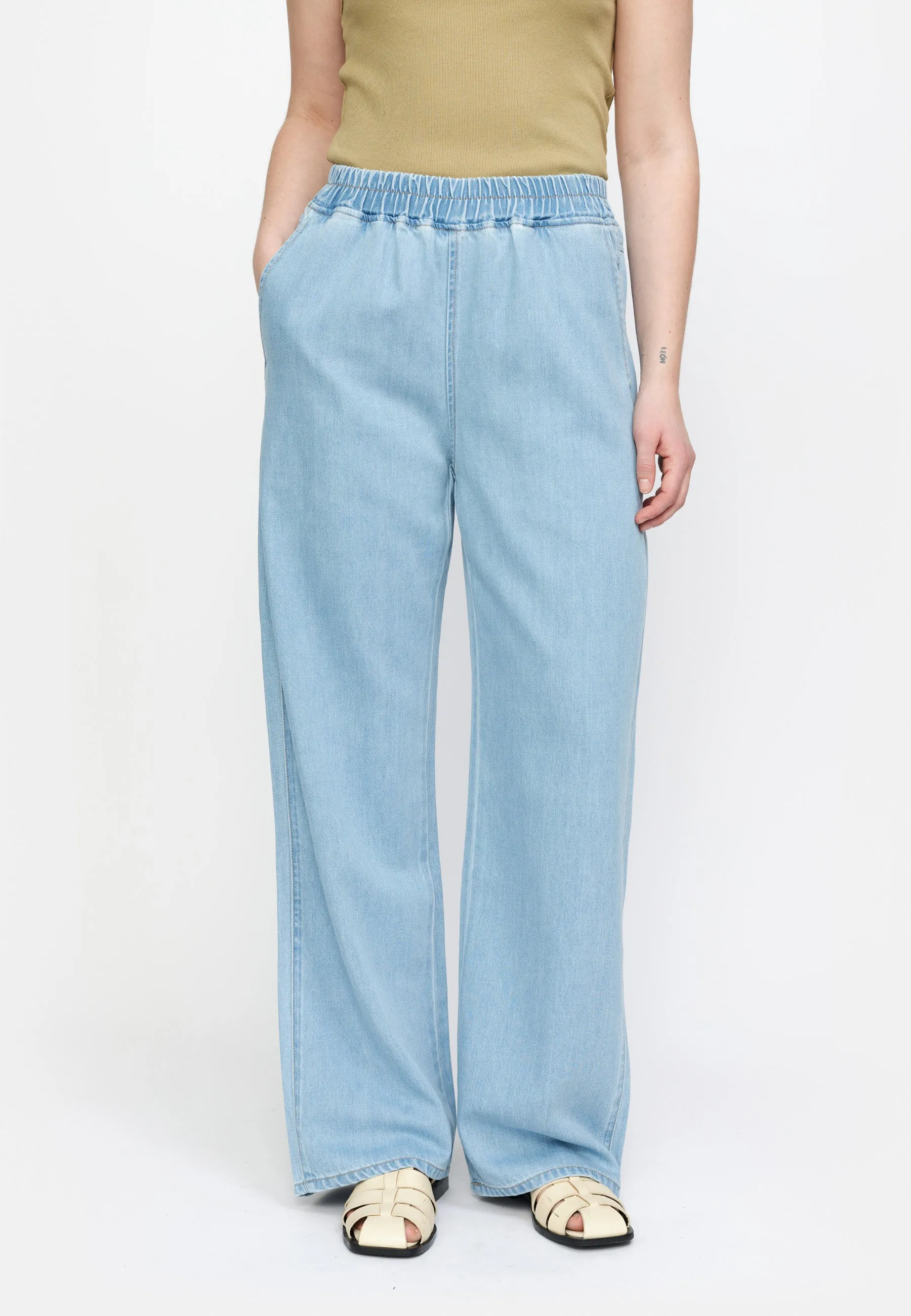 SREmila Pant - light blue wash