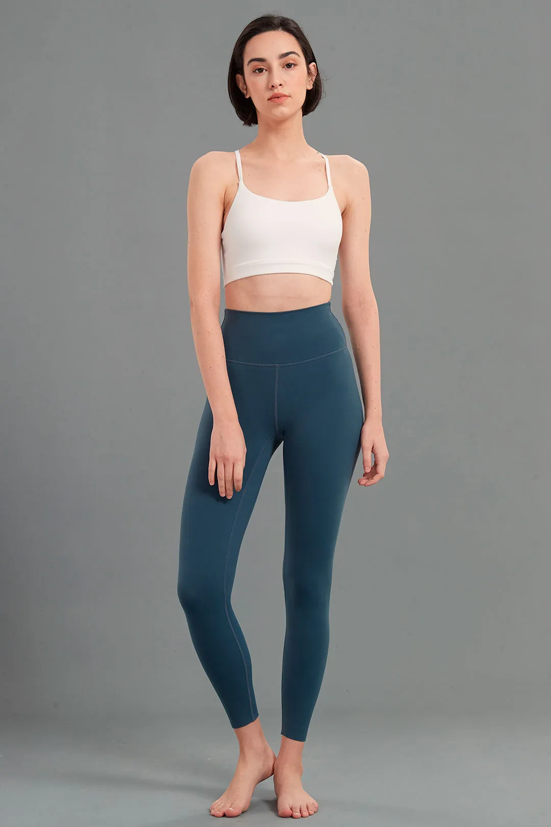 Ultra Soft Seamless High-Waist Plain Legging 25"