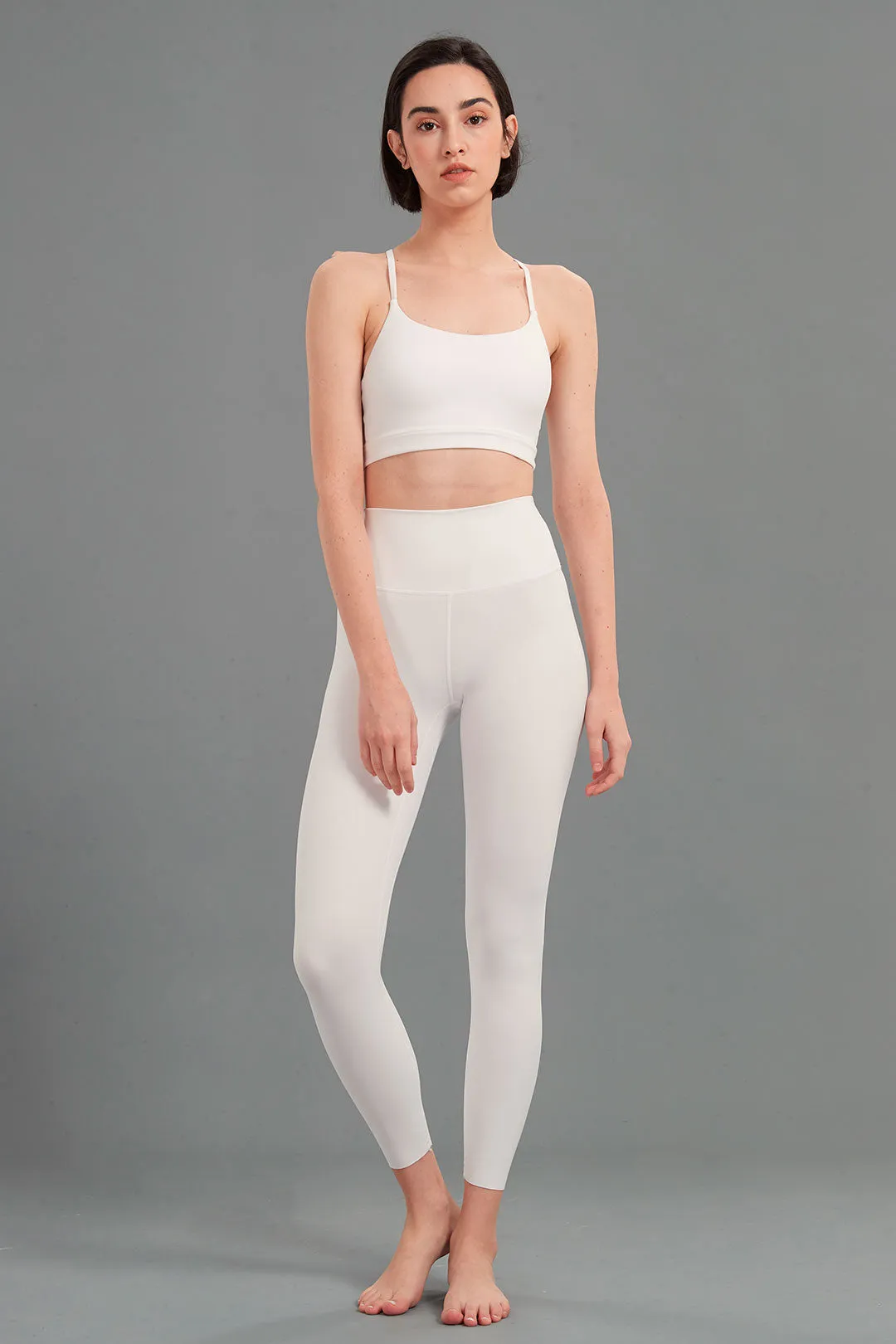 Ultra Soft Seamless High-Waist Plain Legging 25"