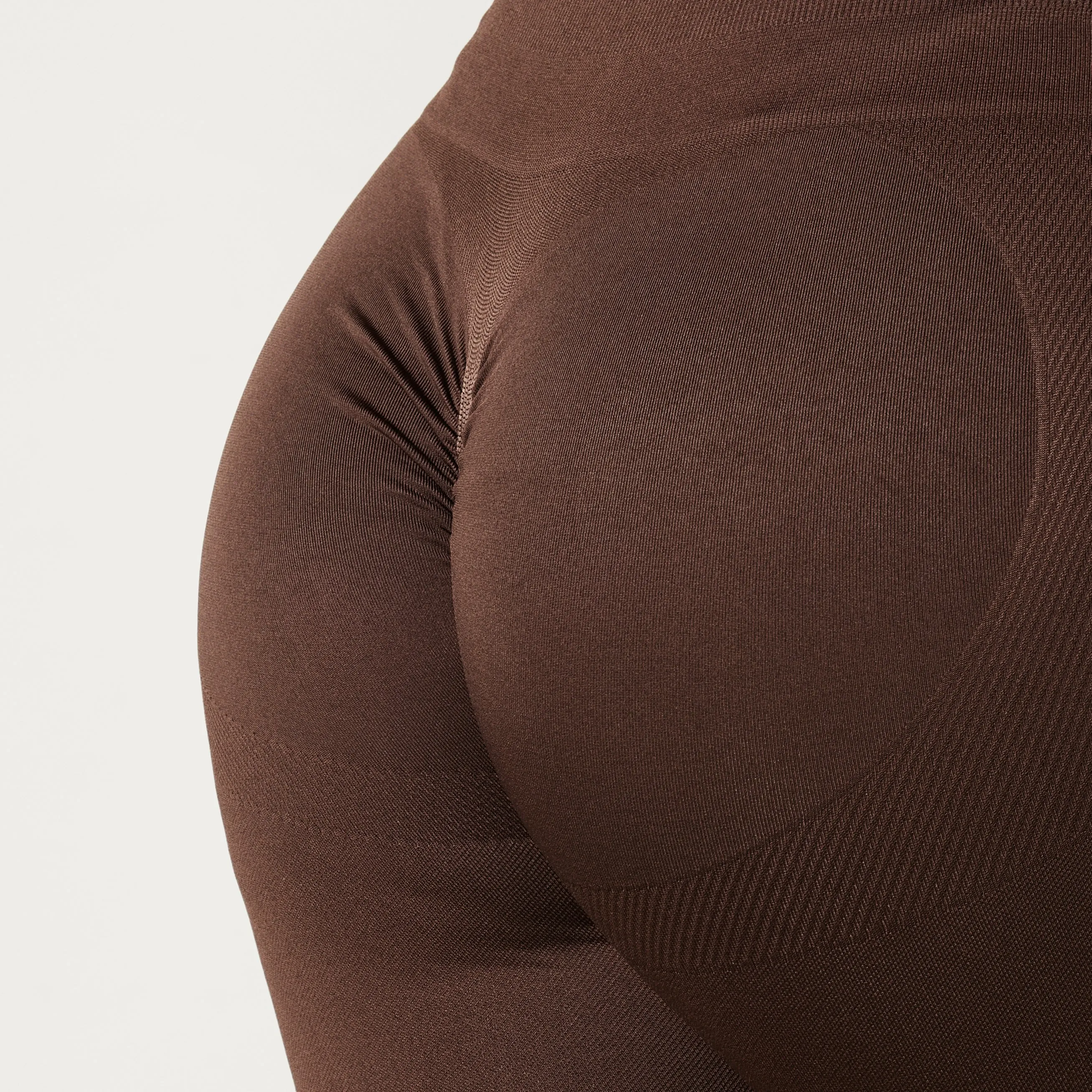 Vanquish Elevate Seamless Coffee Brown Leggings