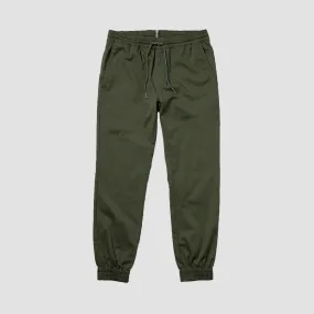 Volcom Frickin Slim Sweatpants Dark Green