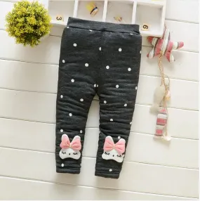 Warm Bunny Girl Trousers