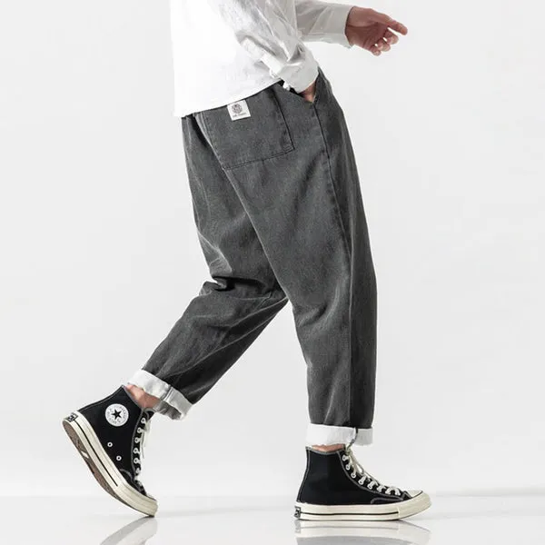 WLS Dunta Denim Pants Black