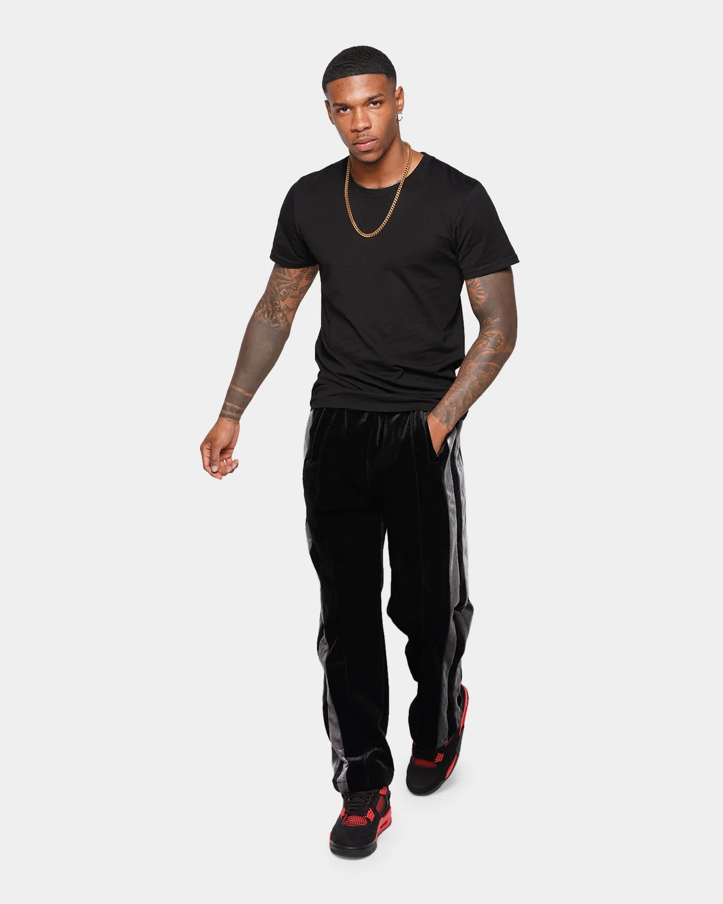 XXIII Tayen Velvet Pants Black