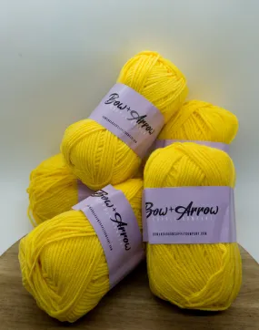 Yellow Mini Milk Cotton Yarn